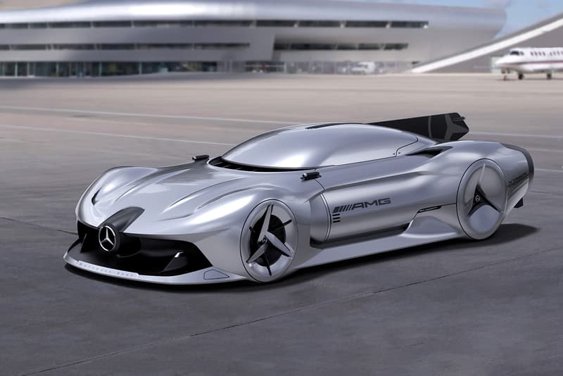Mercedes Benz 2040 Streamliner Concept Car Hypebeast A Retro Futuristic Car Inspired By Benz Design From 1955