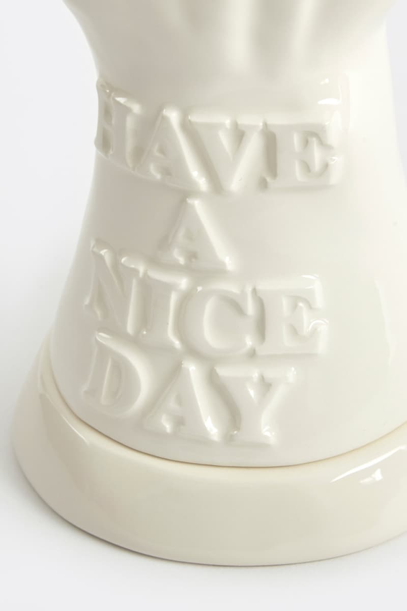 NEIGHBORHOOD Middle Finger 4Q Incense Chamber In White