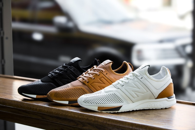 New Balance 247 Luxe Beige Black Brown