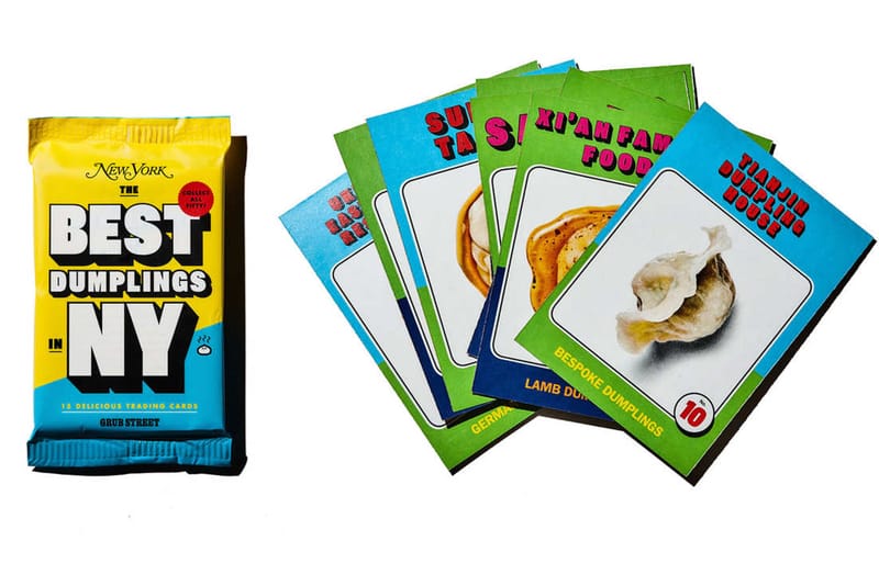 'New York Magazine' Made Trading Cards and a Poster of NYC's Best Dumplings