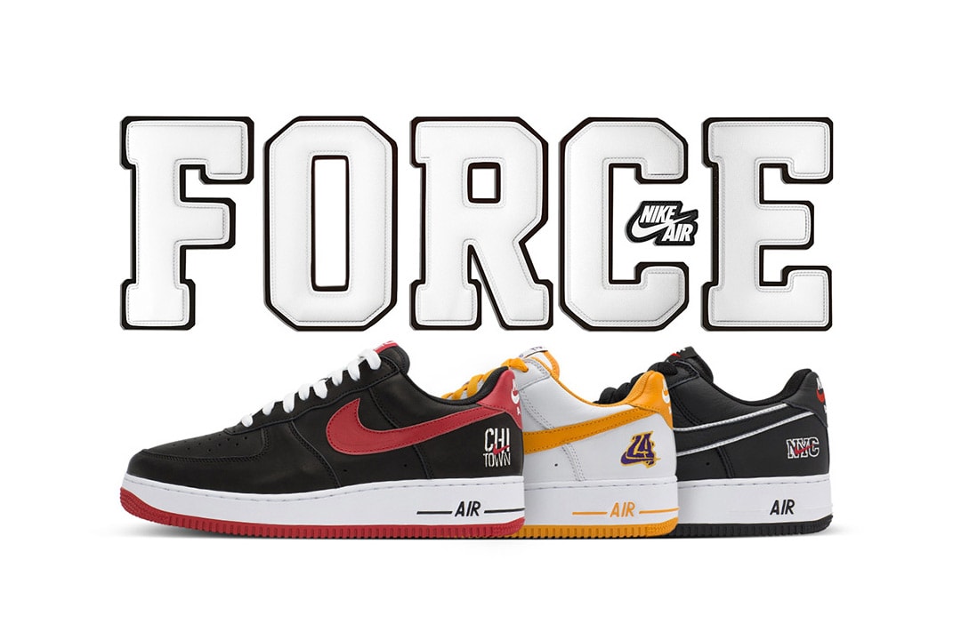 Nike Air Force 1 City Pack to Re Launch