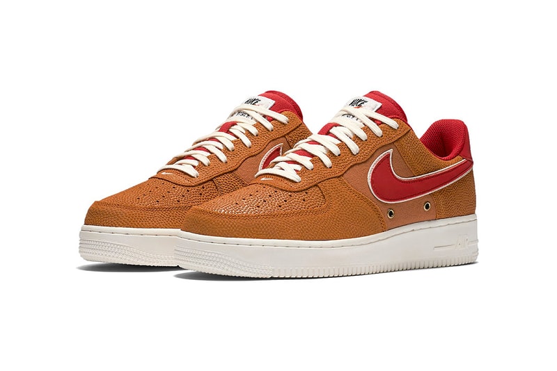 Nike Air Force 1 Low Basketball Leather Tan Black