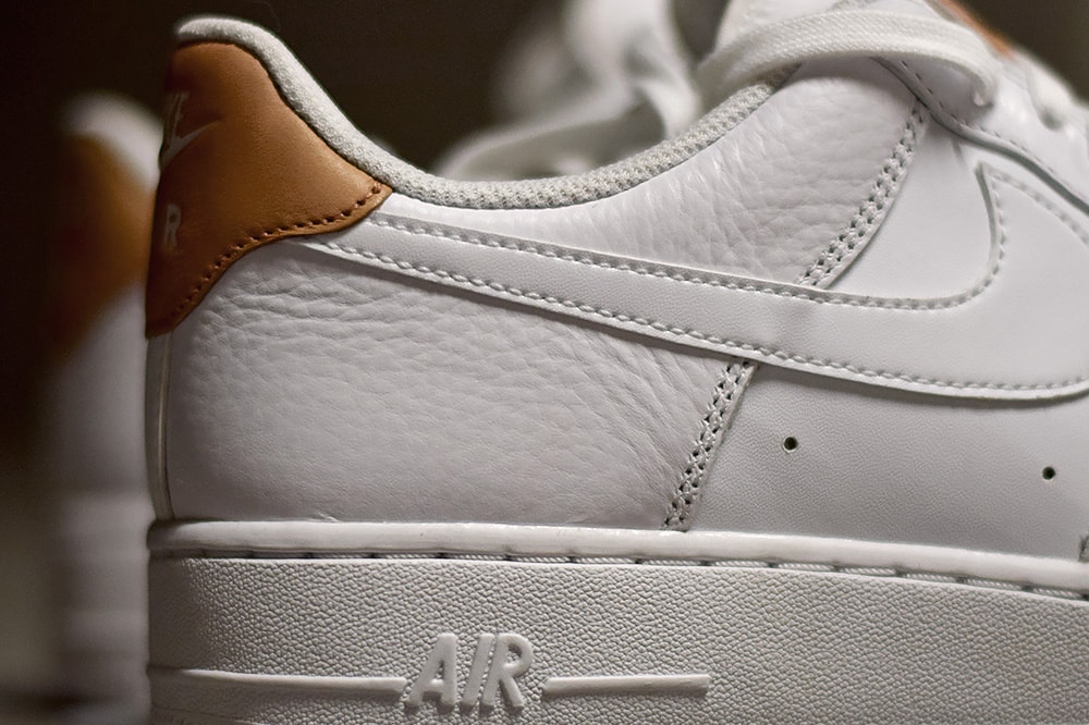 Nike Air Force 1 Low LV8 White and Vachetta Tan