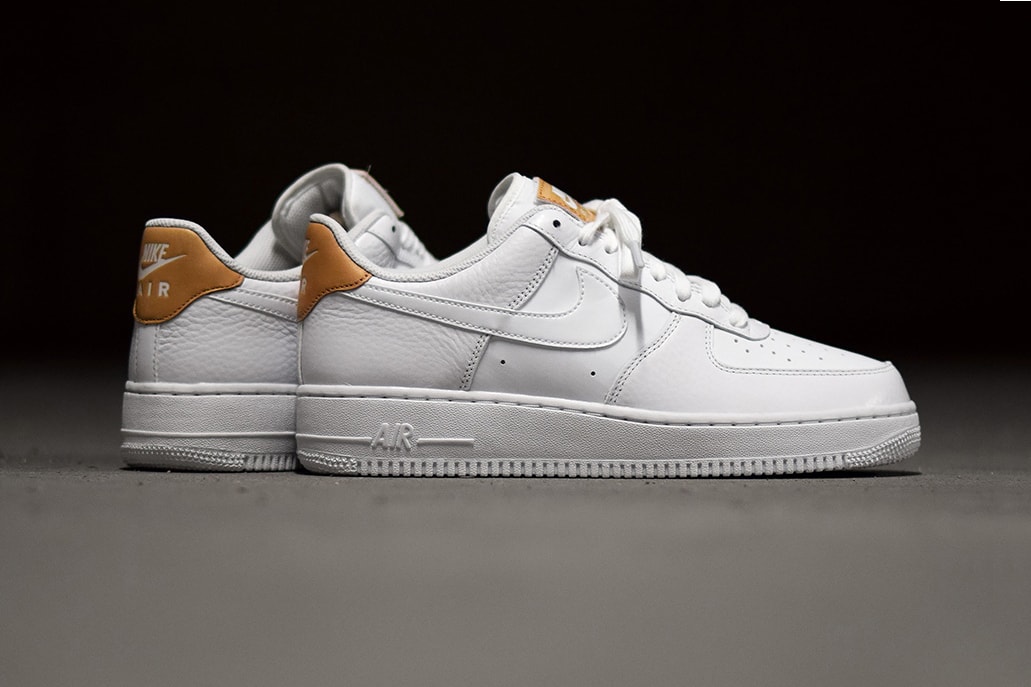 Nike Air Force 1 Low LV8 White and Vachetta Tan