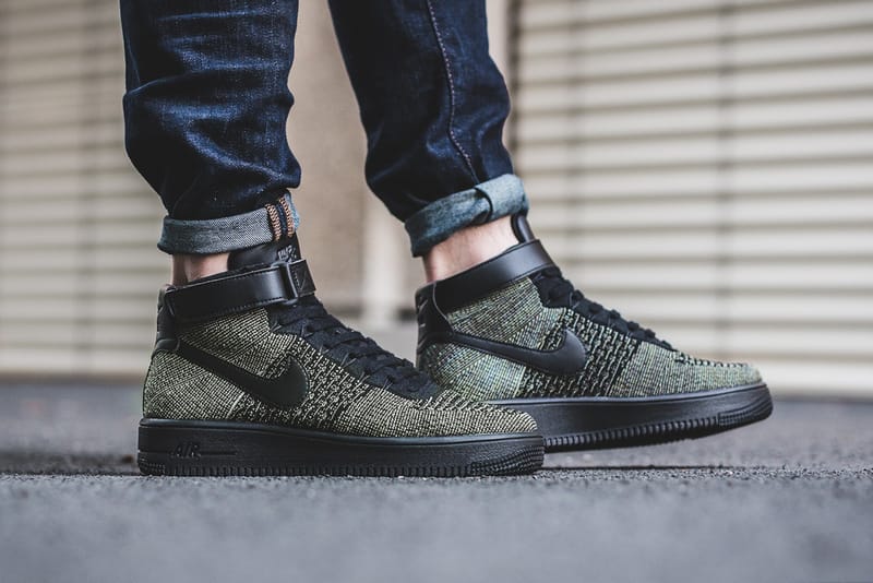 nike air force mid flyknit