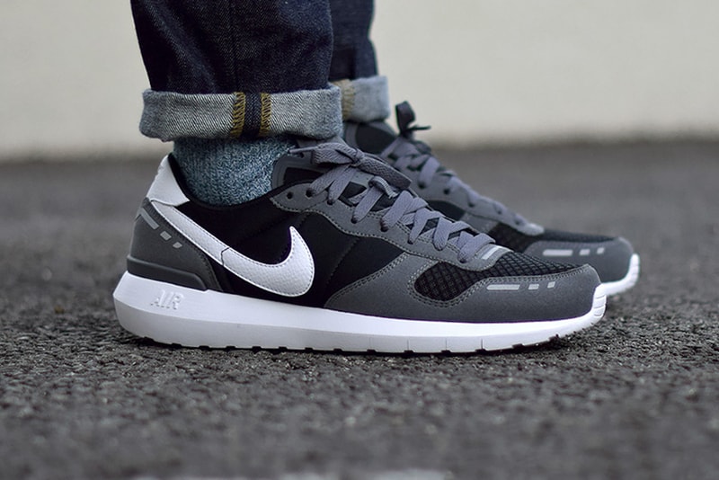 The Nike Air Vortex '17 Takes Lessons from the '80s Swoosh Black Grey White "Grey"