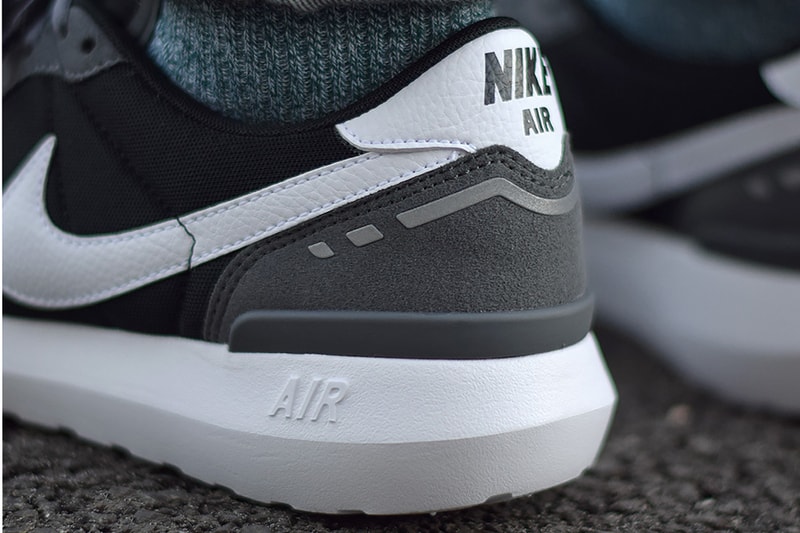 The Nike Air Vortex '17 Takes Lessons from the '80s Swoosh Black Grey White "Grey"