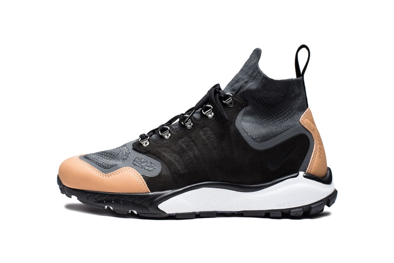Nike Air Zoom Talaria Mid Flyknit Anthracite Black Vachetta Tan Dark Grey