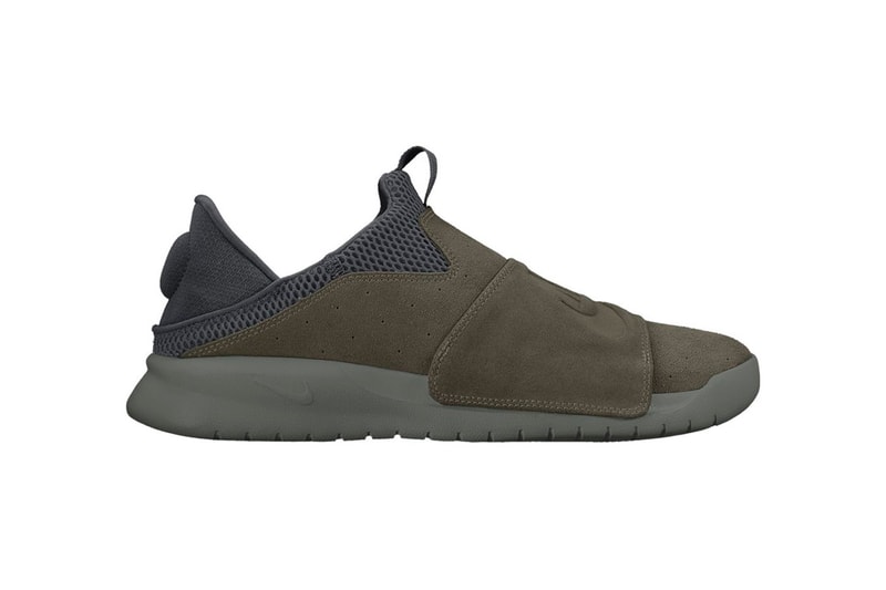 Nike Benassi SLP Black Dark Mushroom White Cargo Khaki Wolf Grey