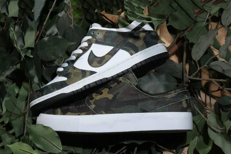 Nike Skateboarding Gives the Dunk and Zoom Stefan Janoski HT Camo Makeovers