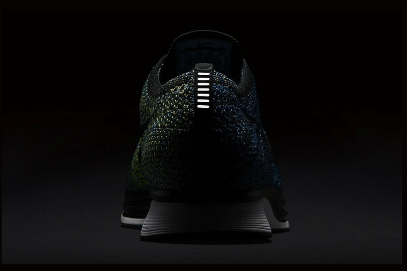 Nike Flyknit Racer "Blue Glow" Sneakers Swoosh