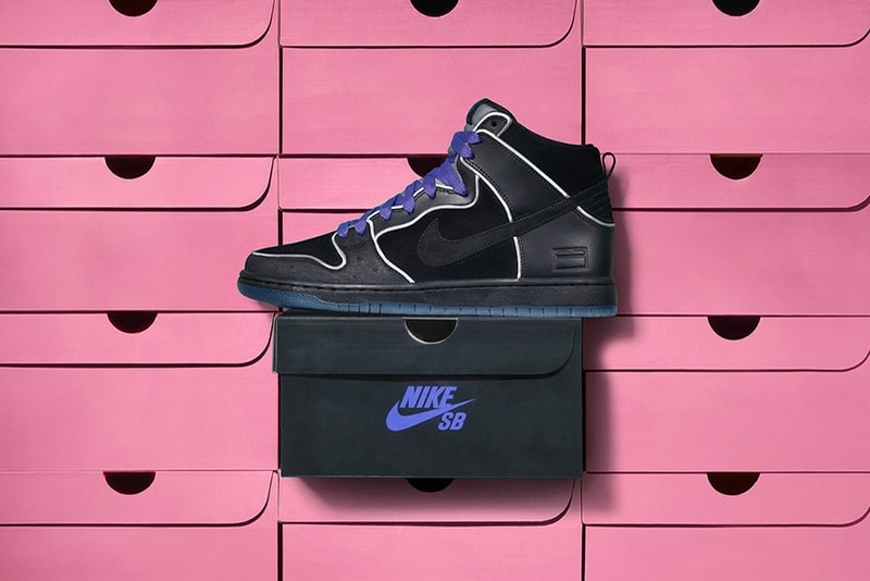 Nike SB Dunk High Purple Box