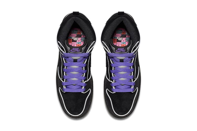 Nike SB Dunk High Purple Box