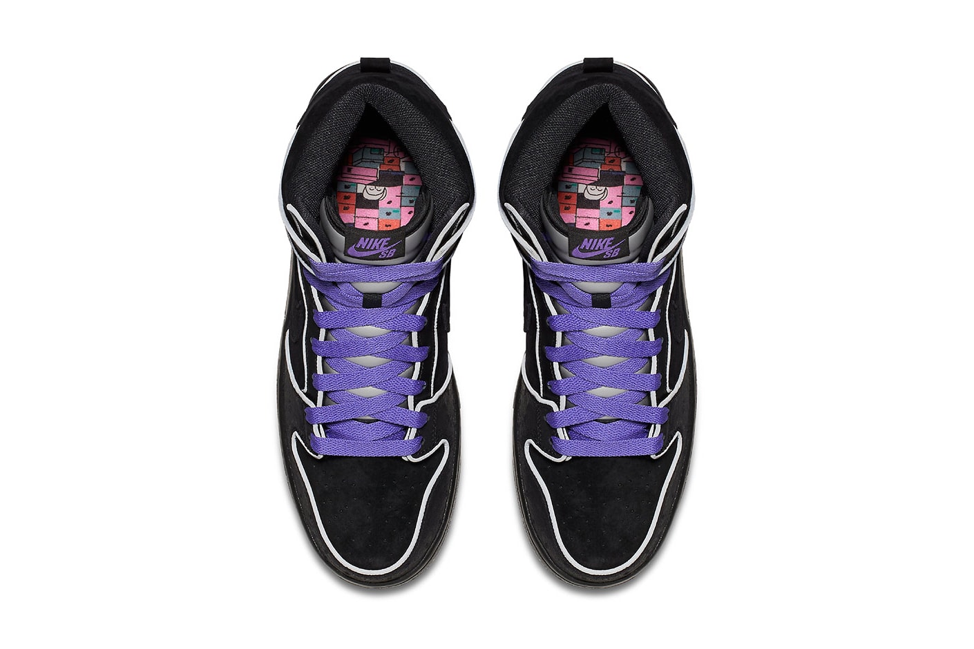 Nike SB Dunk High Purple Box