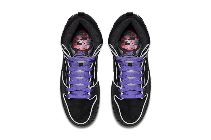 Nike SB Dunk High Purple Box