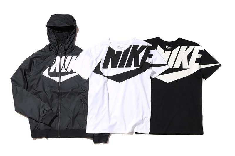 Nike Sportswear Japan-Exclusive Windrunner black white swoosh
