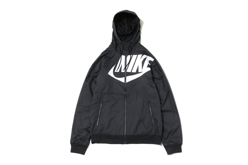 Nike Sportswear Japan-Exclusive Windrunner black white swoosh