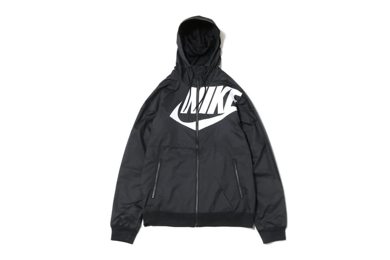 Nike Sportswear Japan-Exclusive Windrunner black white swoosh