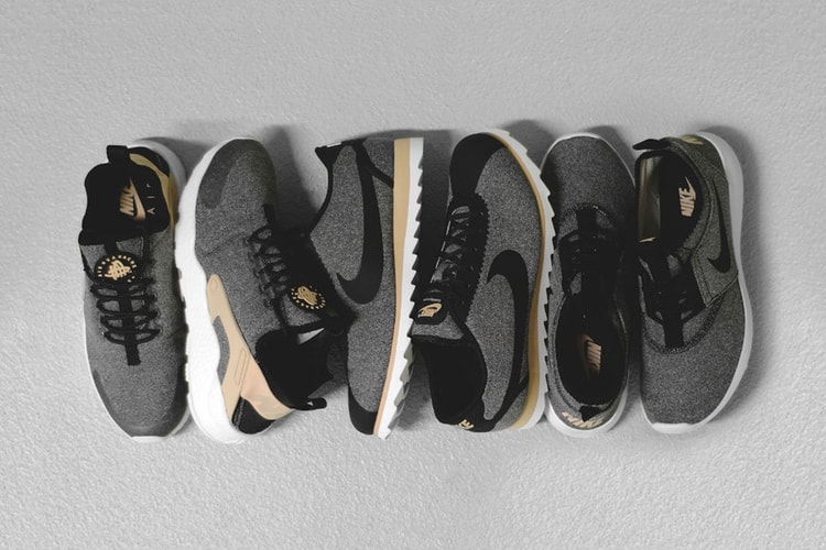 The Nike Vachetta Pack Gives Three Classic Silhouettes a Cozy Make-Over