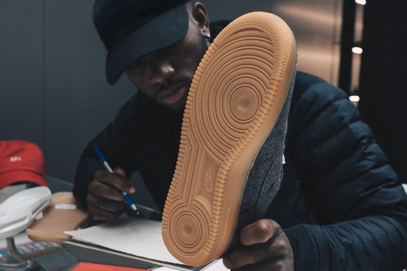 Nike Welcomes Bryson Tiller to the Swoosh Fam via an Intimate Air Force 1 Bespoke iD Studio Session