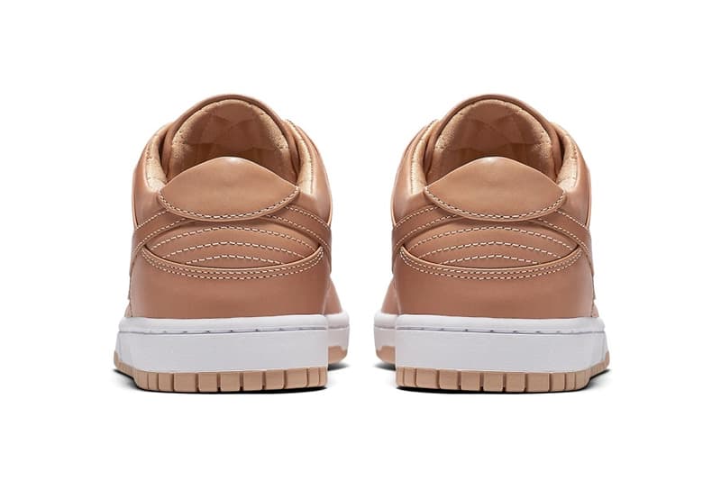 NikeLab Dunk Luxe Low Natural Leather