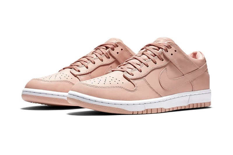 NikeLab Dunk Luxe Low Natural Leather