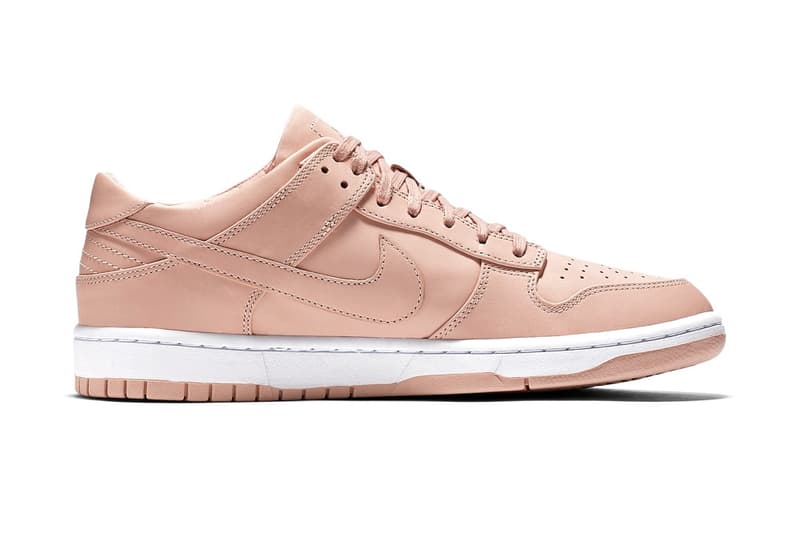 NikeLab Dunk Luxe Low Natural Leather