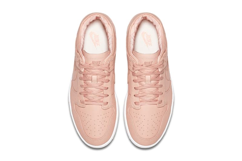 NikeLab Dunk Luxe Low Natural Leather