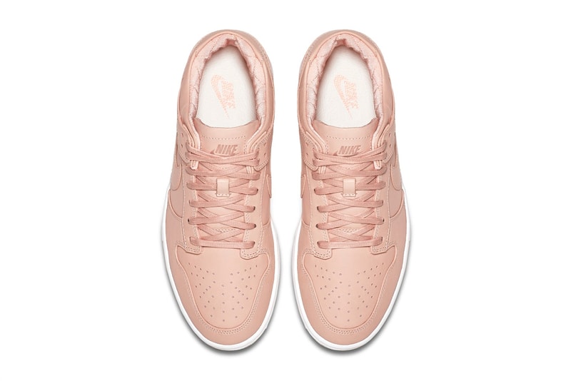 NikeLab Dunk Luxe Low Natural Leather