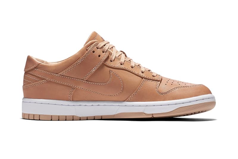 NikeLab Dunk Luxe Low Natural Leather