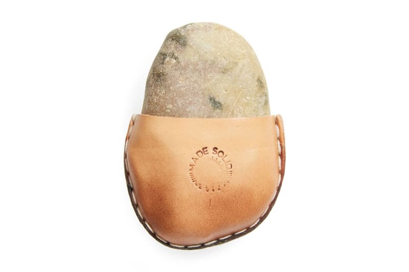 made Solid Leather Wrapped Rock Stone Norstrom