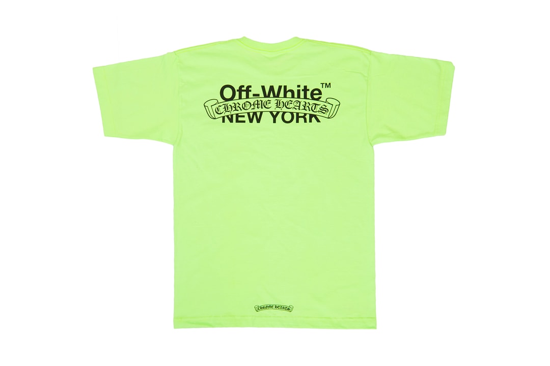 OFF-WHITE x Chrome Hearts Limited Edition T-Shirt Capsule | Hypebeast 