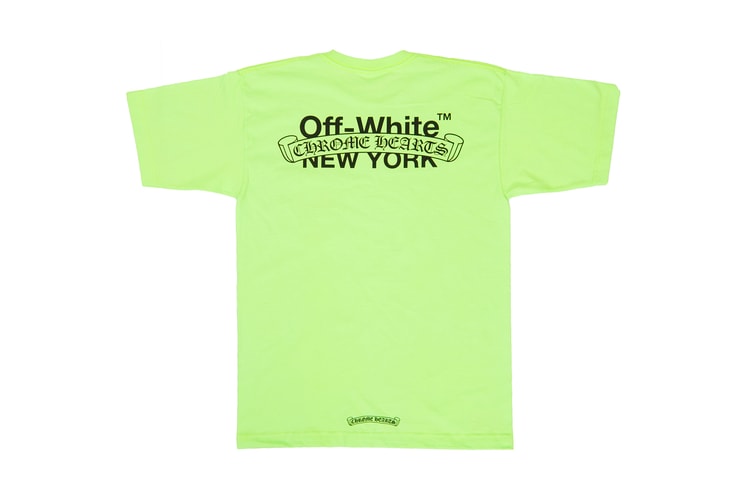Off-White™ and Chrome Hearts Team up on a Limited Edition T-Shirt Capsule