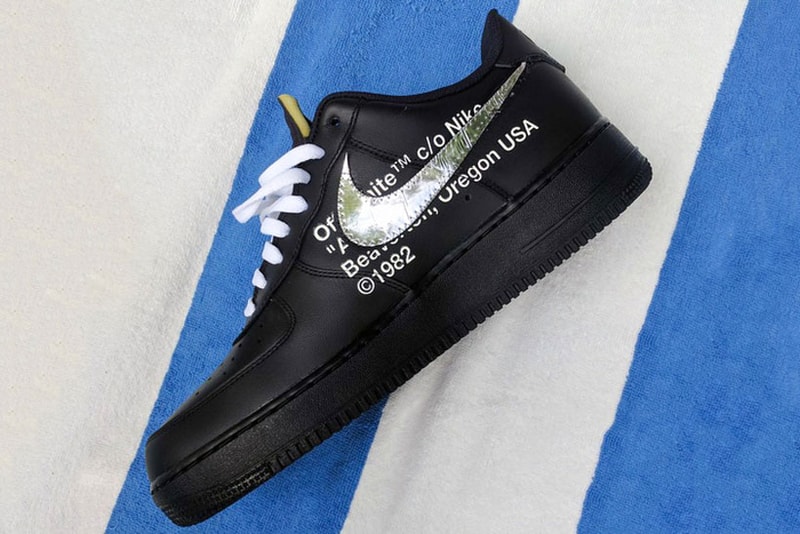 OFF-WHITE x Nike Air Force 1 Design Miami Previews