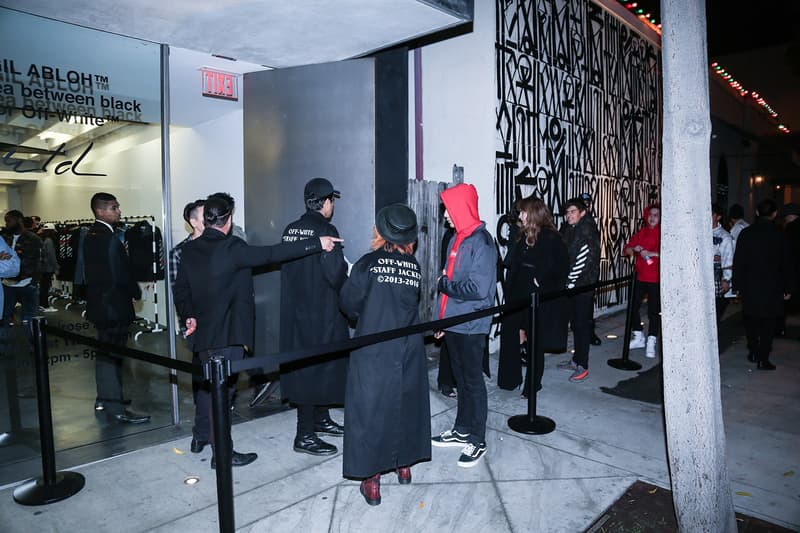 OFF-WHITE Pop-Up at Maxfield, A Look Inside Virgil Abloh Hollywood