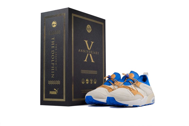 PUMA and Sneakers76 "The Legend of the Dolphin" Blaze of Glory Sneaker