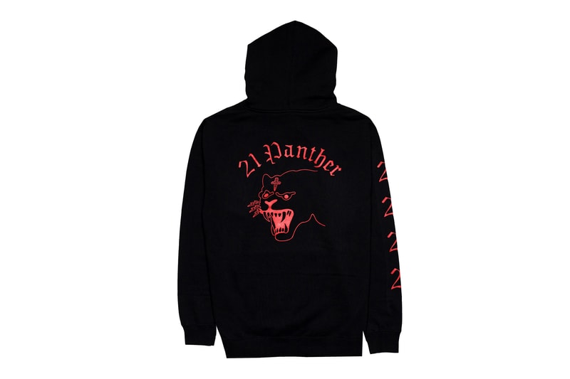 21 Savage Rare Panther 2016 Capsule black red
