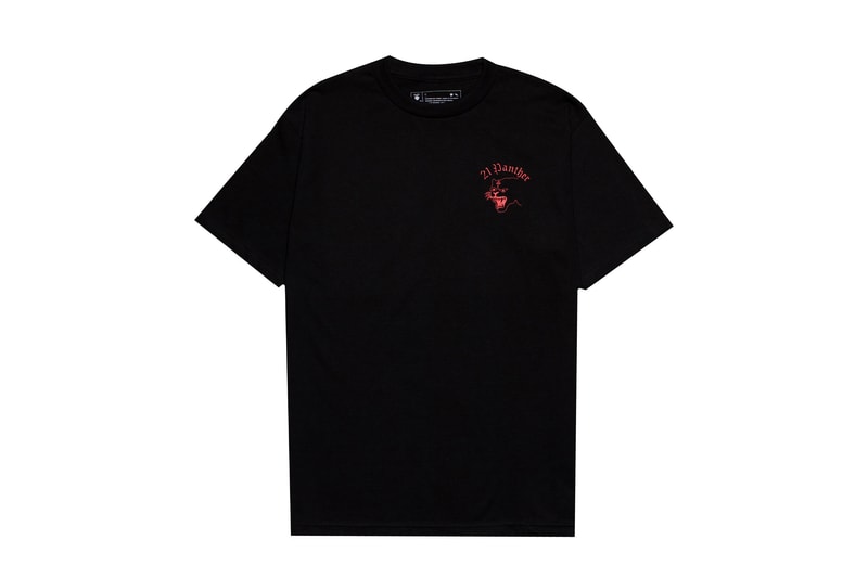 21 Savage Rare Panther 2016 Capsule black red