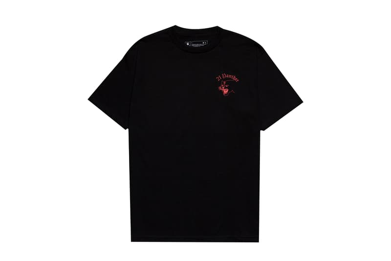 21 Savage Rare Panther 2016 Capsule black red