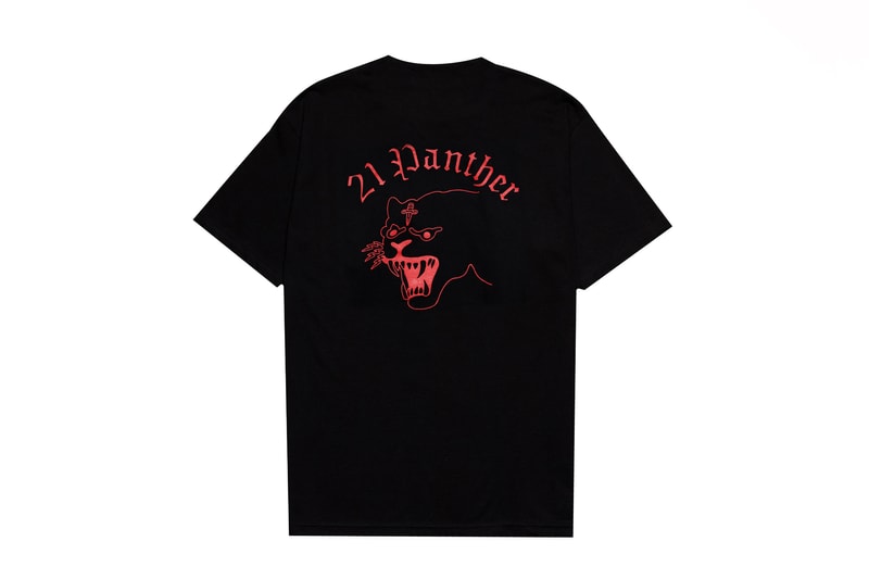 21 Savage Rare Panther 2016 Capsule black red
