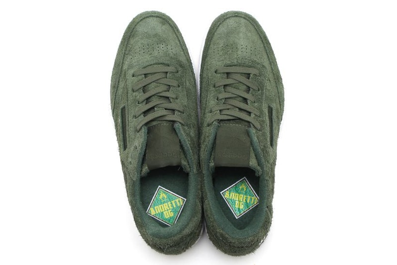 Currensy Reebok Classic Club C 85 JL Jet Life Sneaker Green