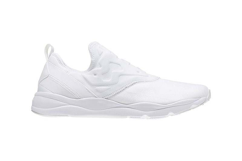 Reebok FuryLite Slip-On Contemporary Black White