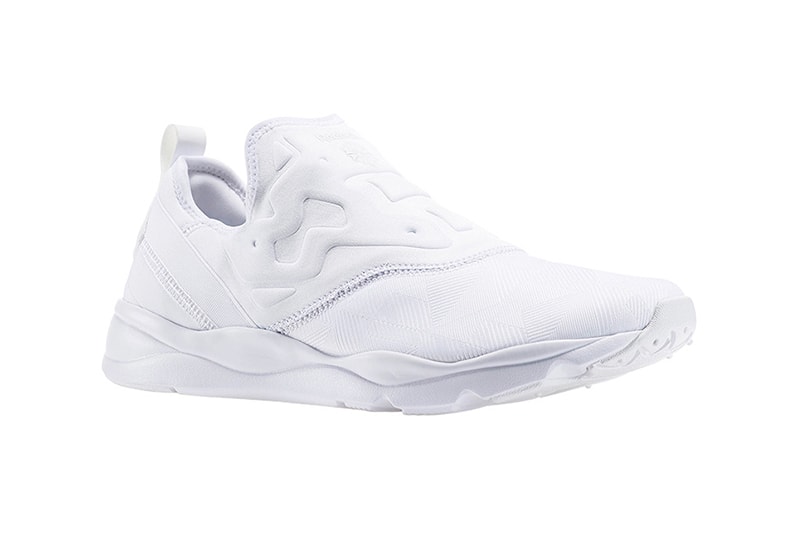 Reebok FuryLite Slip-On Contemporary Black White