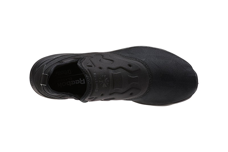 Reebok FuryLite Slip-On Contemporary Black White