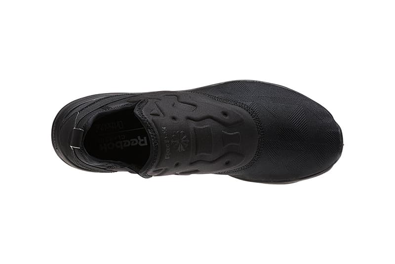 Reebok FuryLite Slip-On Contemporary Black White