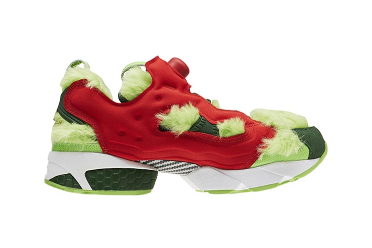 Reebok Is Set to Release the Instapump Fury "Grinch" for the Holidays