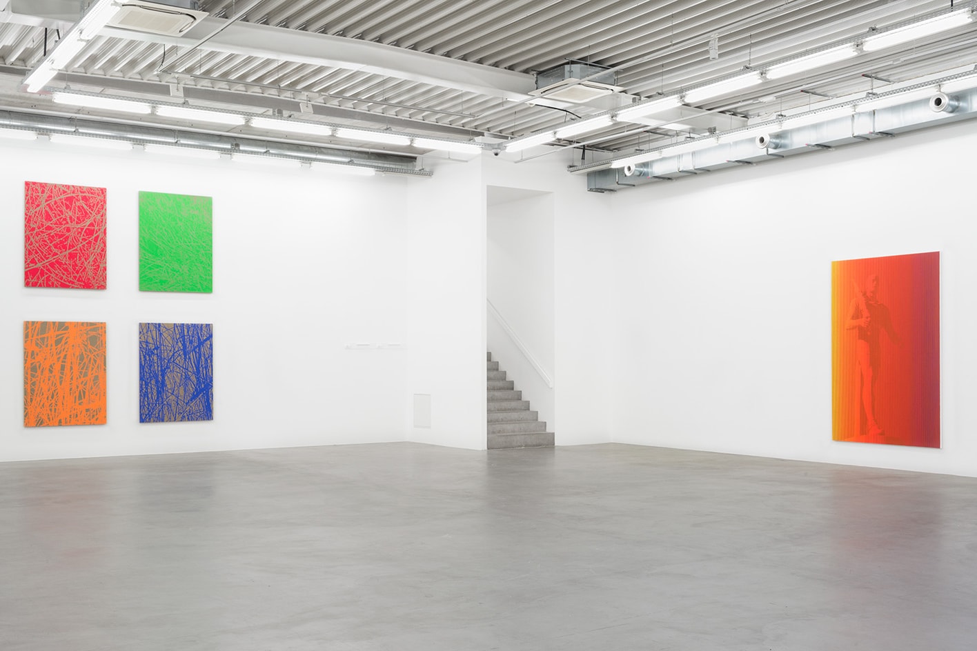 Richard Phillips Exhibition Brussels Cy Twombly Almine Rech Gallery