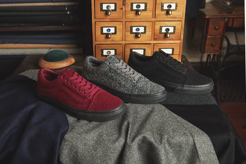Size X Vans Old Skool Wool Pack Hypebeast