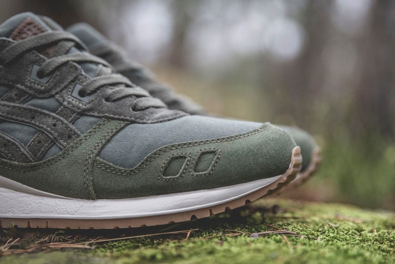 Sneakersnstuff ASICS Tiger GEL Lyte III V Forest Pack Green Blue
