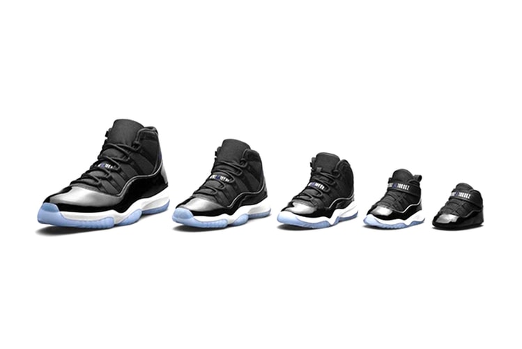 The "Space Jam" Jordan 11 Will Come in Sizes to Fit the Entire Family